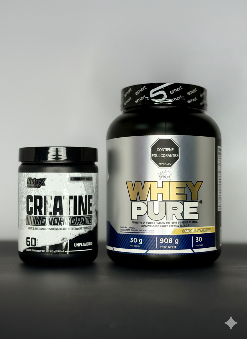 Whey pure 2 lb + nutrex 300 gr